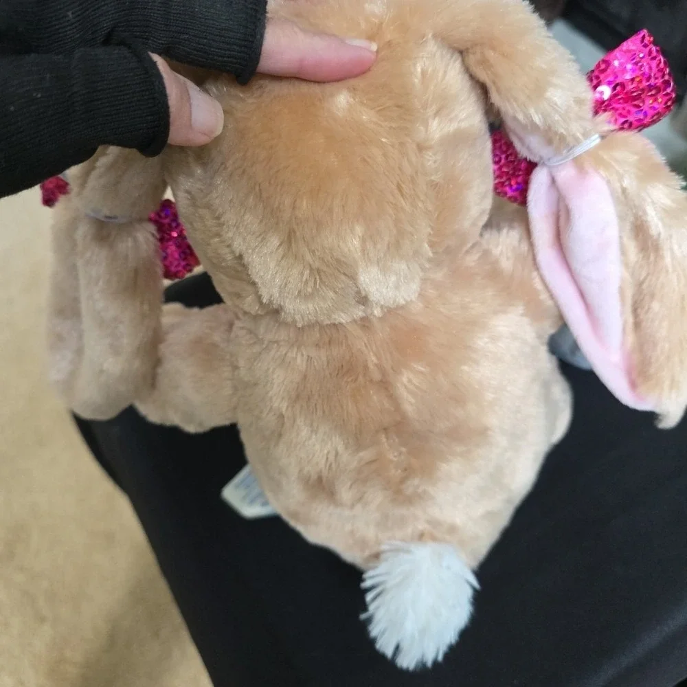 Build A Bear Brown Bunny Rabbit w/Long Ears Stuffed Animal Toy 16